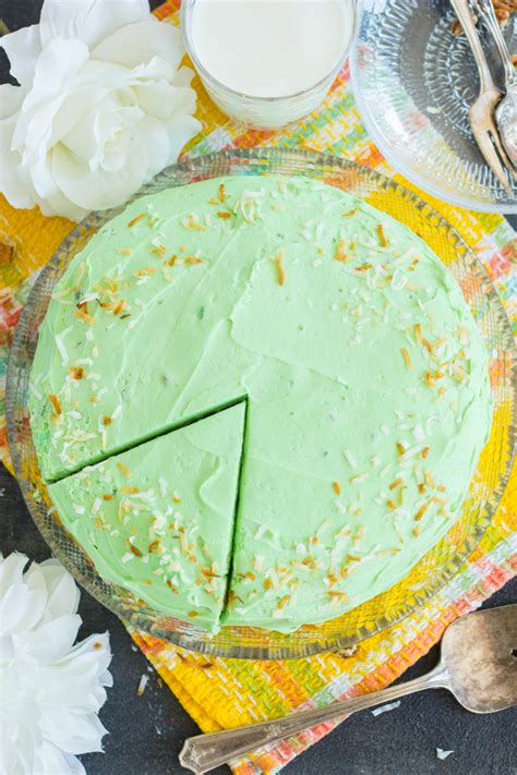pistachio-cake-with-pistachio-frosting-the-gold-lining-girl image