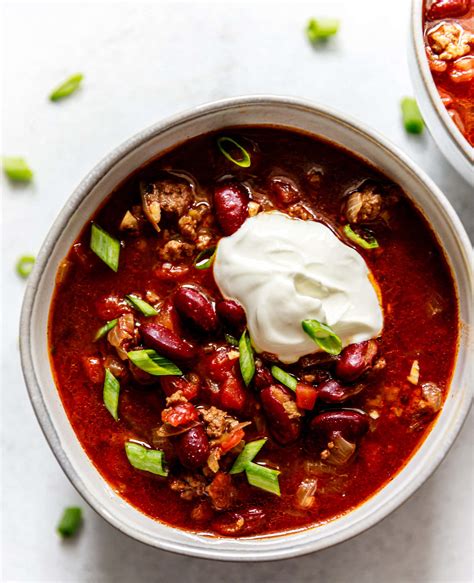 healthy-slow-cooker-chili-all-the-healthy-things image