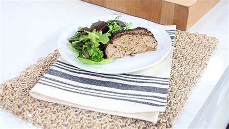 healthy-hoisin-glazed-pork-and-low-fat-turkey-meatloaf image