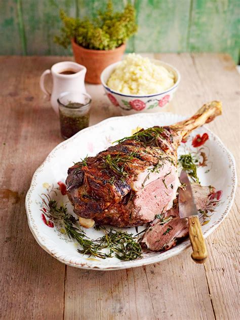 leg-of-lamb-with-amazing-gravy-lamb-recipes-jamie image