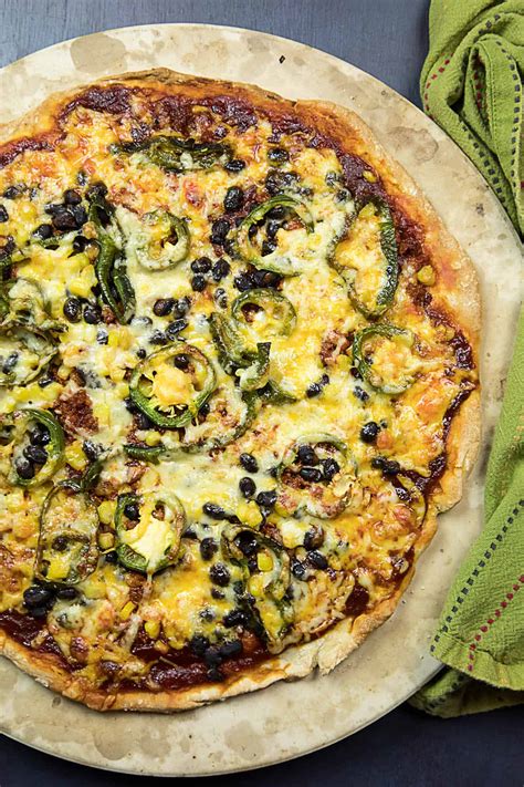 homemade-southwest-style-pizza-recipe-chili image