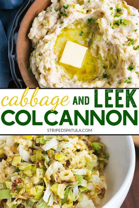 colcannon-recipe-with-cabbage-and-leeks-striped-spatula image