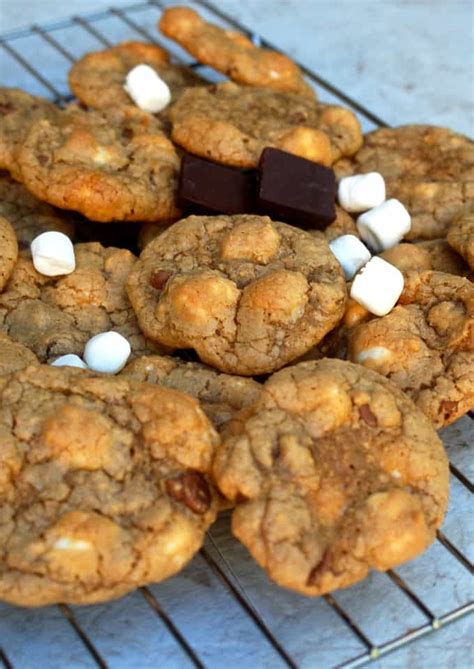 skinny-smores-cookies-recipe-simple-nourished-living image