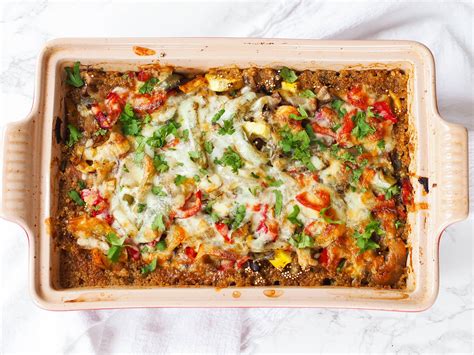 mexican-chicken-verde-quinoa-casserole image