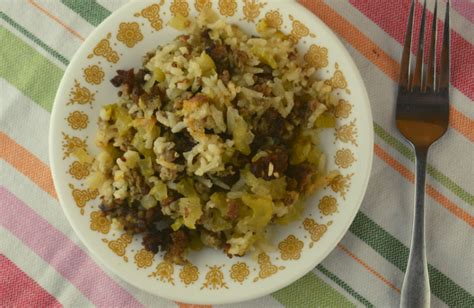 savory-sausage-rice-casserole-recipe-these-old image