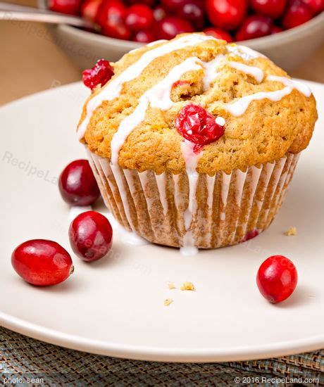 buttermilk-cranberry-cornmeal-muffins image