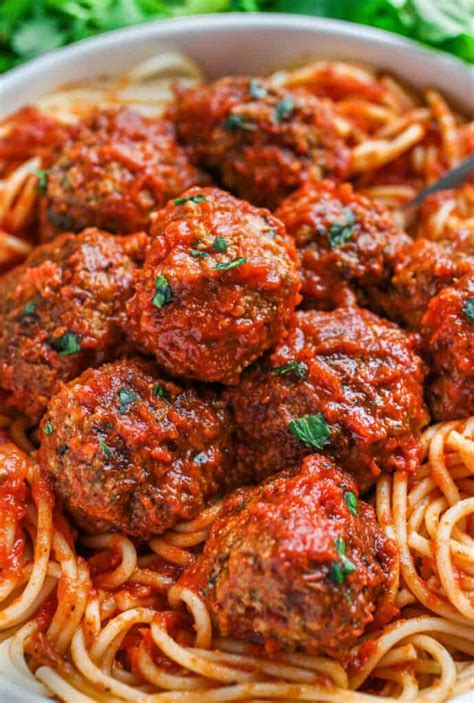 the-best-authentic-italian-meatballs-with-sauce image