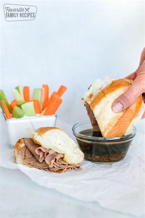 easy-french-dip-sandwich-with-au-jus image