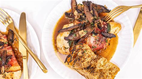 chicken-and-speck-saltimbocca-with-marsala-mushrooms image