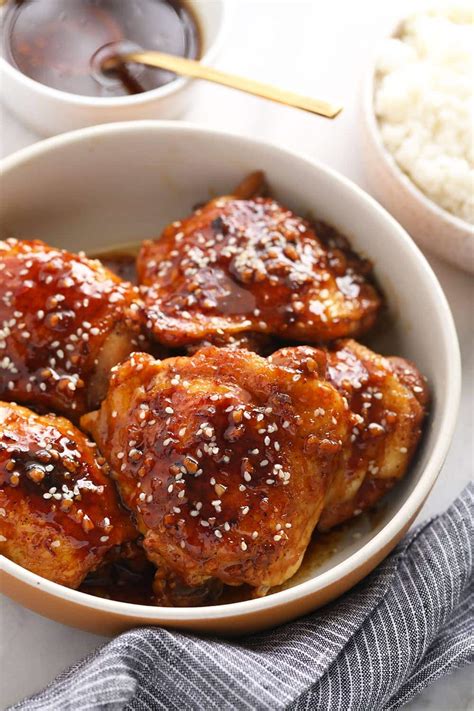 instant-pot-chicken-thighs-with-sticky-honey-garlic-sauce image