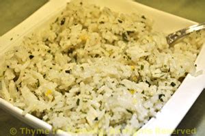 lemon-and-mint-basmati-rice-thyme-for-cooking image