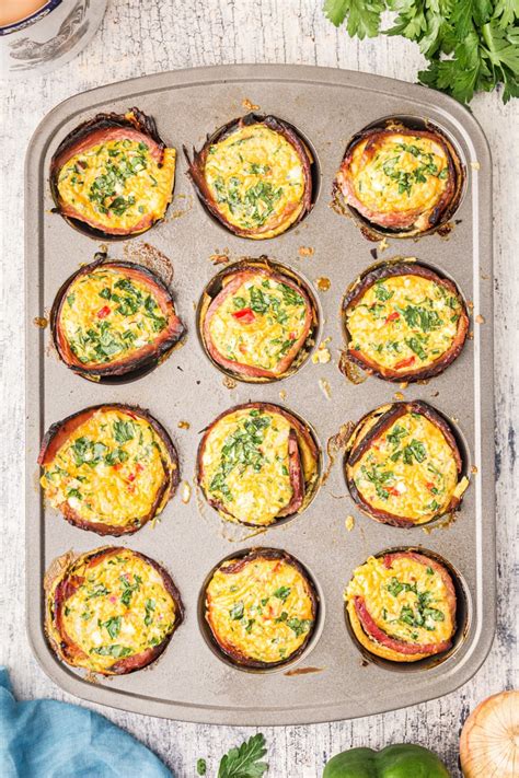 egg-muffin-cups-with-ham-feast-and-farm image
