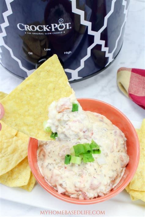 crockpot-cheesy-sausage-dip-recipe-easy-appetizer image