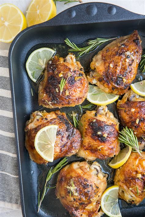 baked-garlic-lemon-rosemary-chicken-the-roasted image