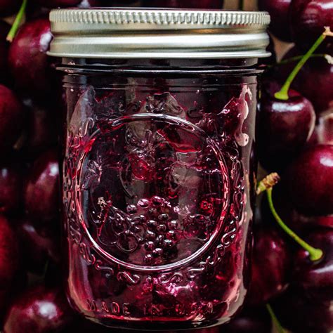 small-batch-sweet-cherry-jam-recipe-without-pectin image