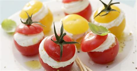 cherry-tomatoes-stuffed-with-cream-cheese image