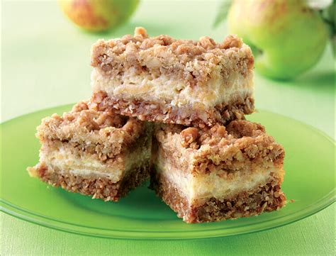 sour-cream-apple-bars-recipe-land-olakes image