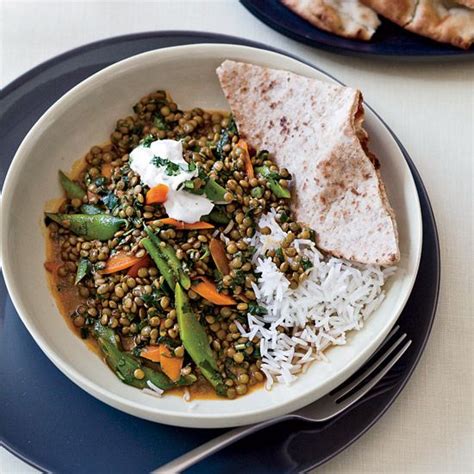 green-lentil-curry-recipe-madhur-jaffrey-food image