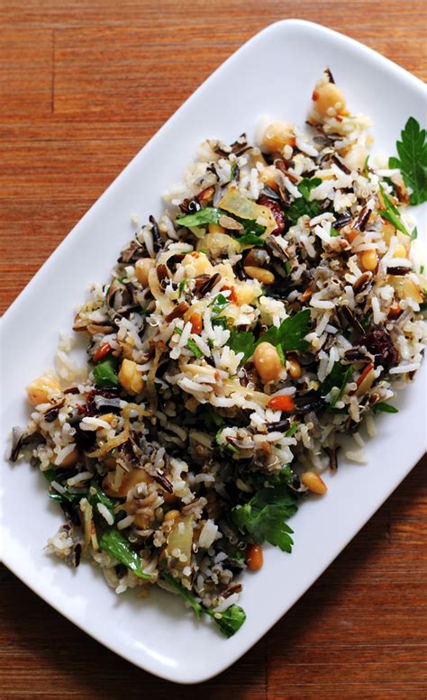 rice-salad-with-nuts-chickpeas-and-sour-cherries image