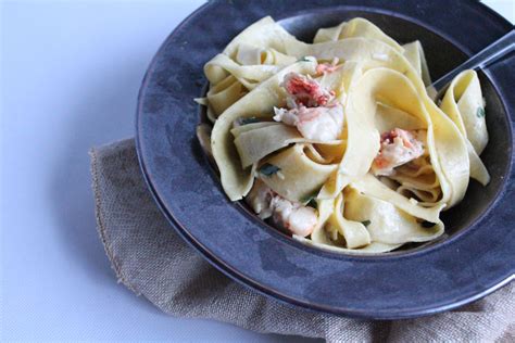 creamy-lobster-pappardelle-hip-foodie-mom image