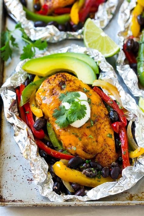 chicken-fajita-foil-packets-dinner-at-the-zoo image