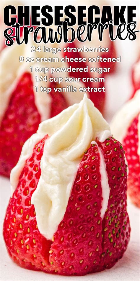 cheesecake-stuffed-strawberries-dessert-the-best image
