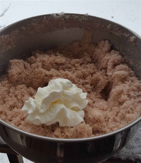 hot-chocolate-snow-ice-cream-made-with-fresh-snow image
