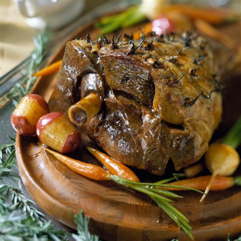 roasted-leg-of-lamb-with-red-wine-shallot-sauce image