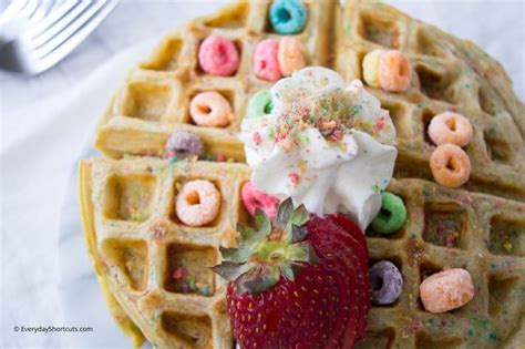 fruit-loops-waffles-everyday-shortcuts-food image