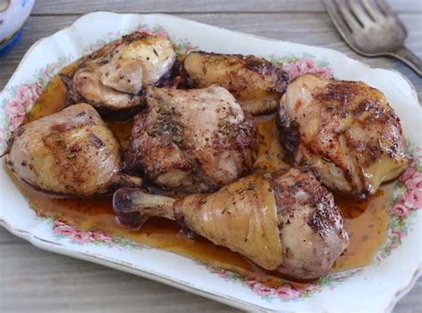 baked-chicken-with-red-wine-recipe-food-from-portugal image