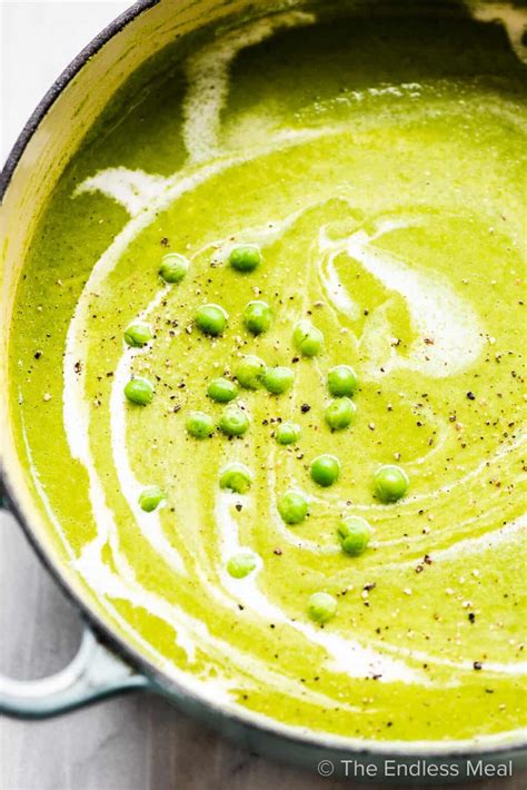 15-minute-pea-soup-with-frozen-or-fresh-peas-the image