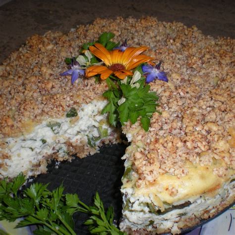 savory-asparagus-ricotta-cheesecake-with-almond image