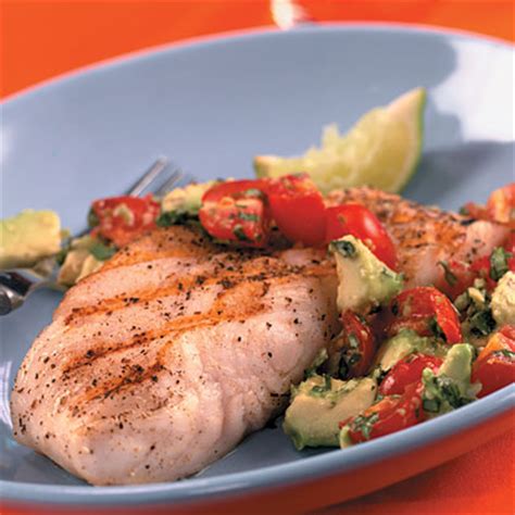 grilled-halibut-with-tomato-avocado-salsa image