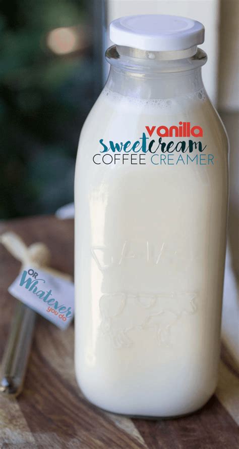 homemade-vanilla-sweet-cream-coffee-creamer-or image