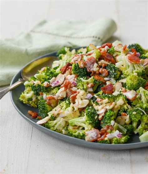 broccoli-salad-with-bacon-cheddar-almonds image