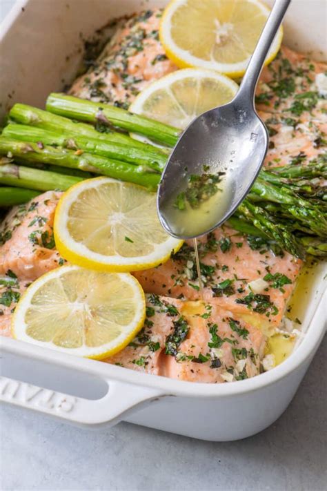 roasted-salmon-in-butter-feelgoodfoodie image