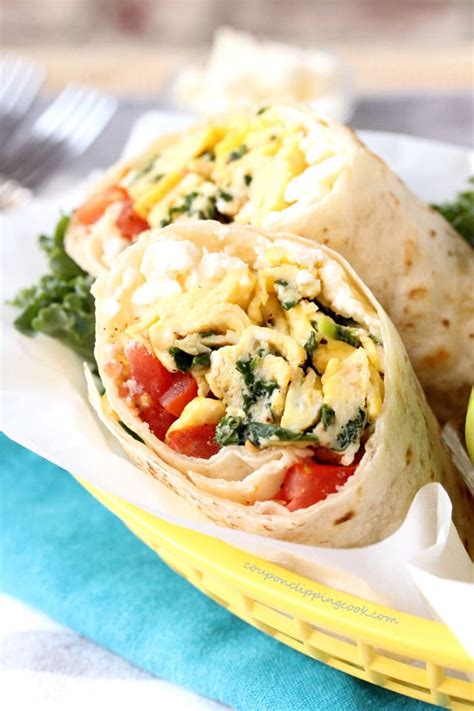 scrambled-egg-feta-cheese-and-kale-wrap-coupon image