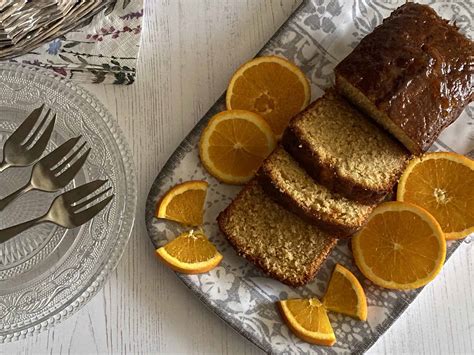 orange-cake-with-marmalade-glaze-traditional-home image