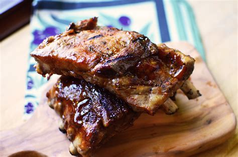 bbq-basted-baby-back-ribs-simple-sweet-savory image