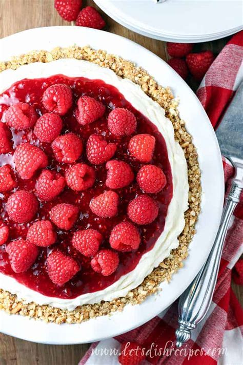 no-bake-raspberry-cream-cheese-pie-lets-dish image