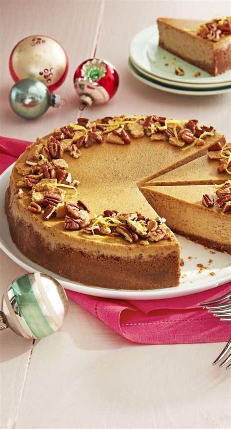 gingerbread-cheesecake-with-pecan-graham-crust image