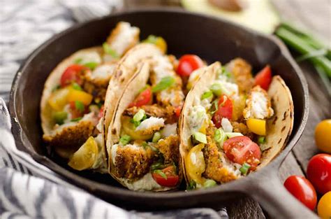 tortilla-crusted-fish-tacos-with-avocado-crema-the image