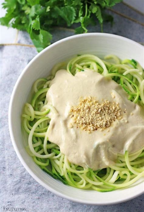 vegan-zucchini-noodles-recipe-with-alfredo-sauce image