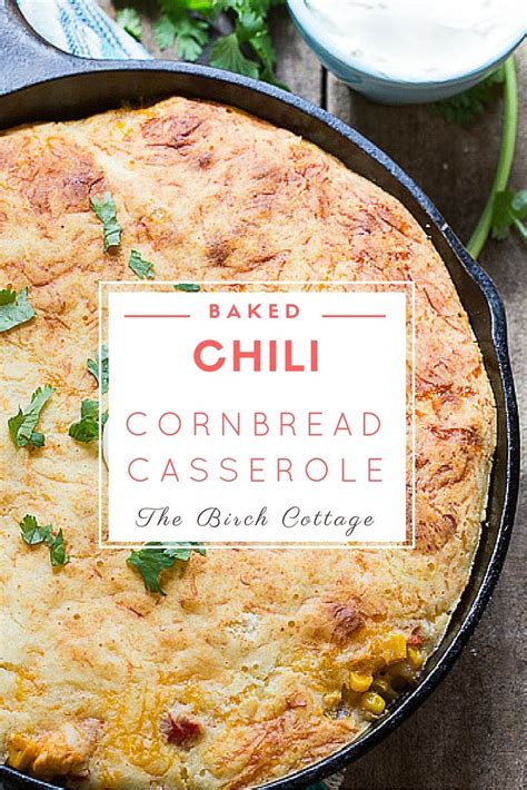baked-chili-cornbread-casserole-recipe-the-birch-cottage image