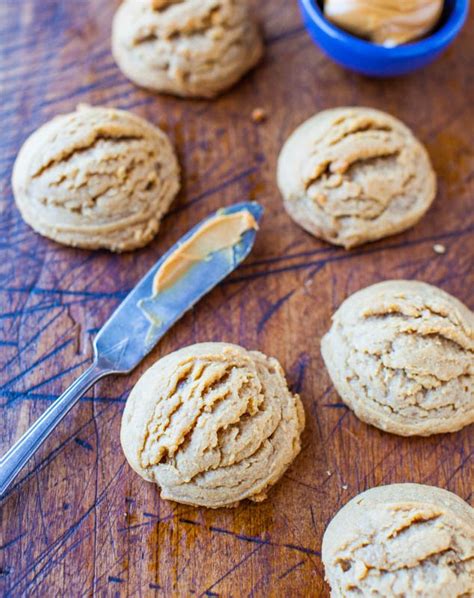 soft-and-puffy-peanut-butter-coconut-oil-cookies image
