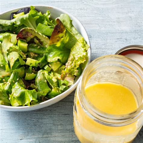 miso-honey-vinaigrette-with-mixed-green-salad image