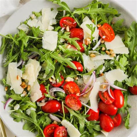 easy-arugula-salad-spend-with-pennies image
