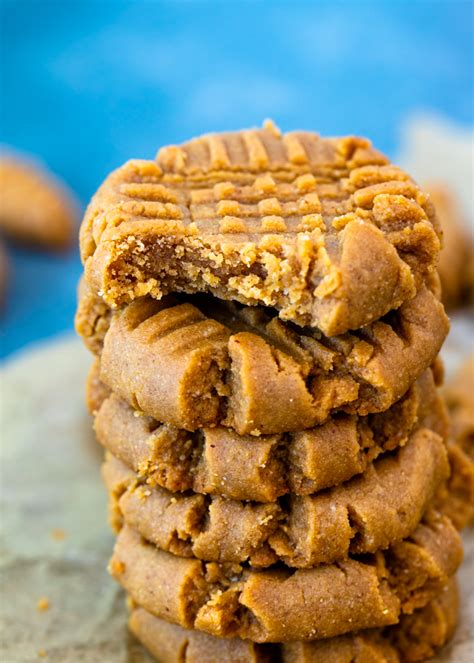 keto-peanut-butter-cookies-gimme-delicious image