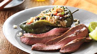 lime-marinated-flank-steak-with-stuffed-poblano image