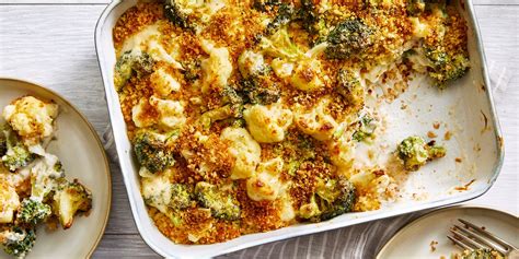 broccoli-cauliflower-casserole-eatingwell image